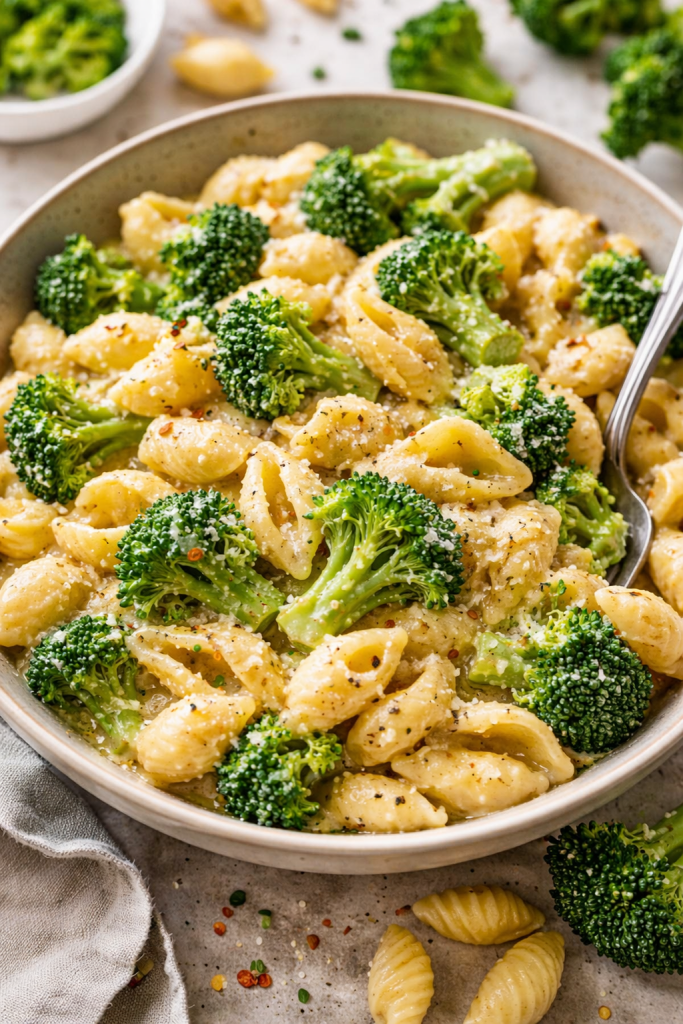 Broccoli & Cheese Pasta — Creamy, Simple, Comfort Food