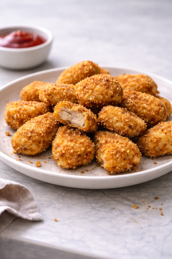 Air fryer chicken nuggets made for a quick, kid-friendly meal that’s easy and mess-free.